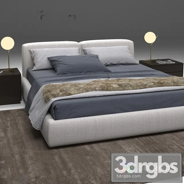 Bontol Bed 3D Model Download Bontol Bed 3D Model Download