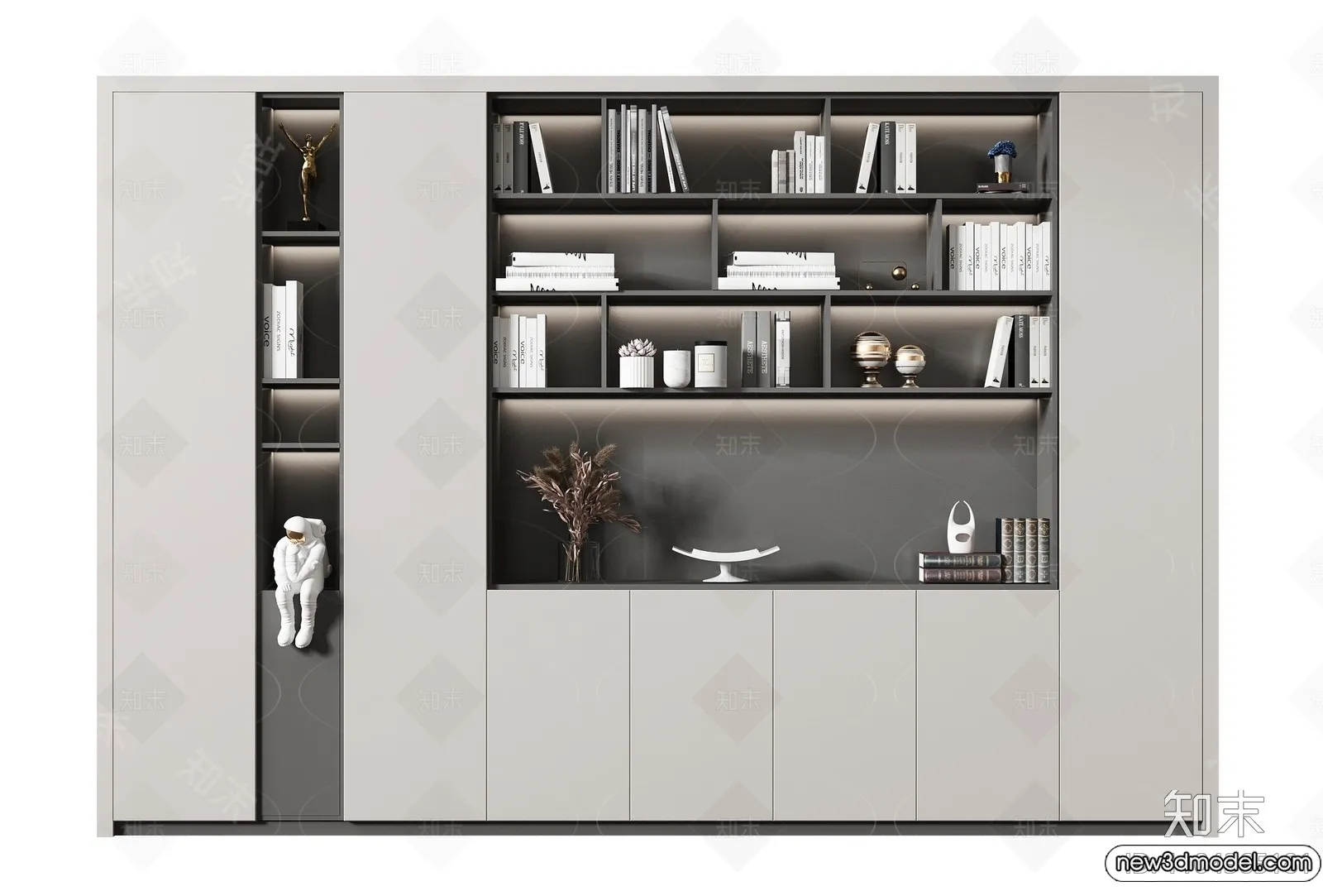 Book Case 3D Furniture Models – Interior 3D Model – 001 Book Case 3D Furniture Models – Interior 3D Model – 001