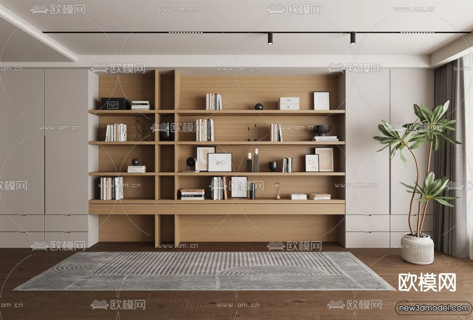 Book Case 3D Furniture Models – Interior 3D Model – 012 Book Case 3D Furniture Models – Interior 3D Model – 012