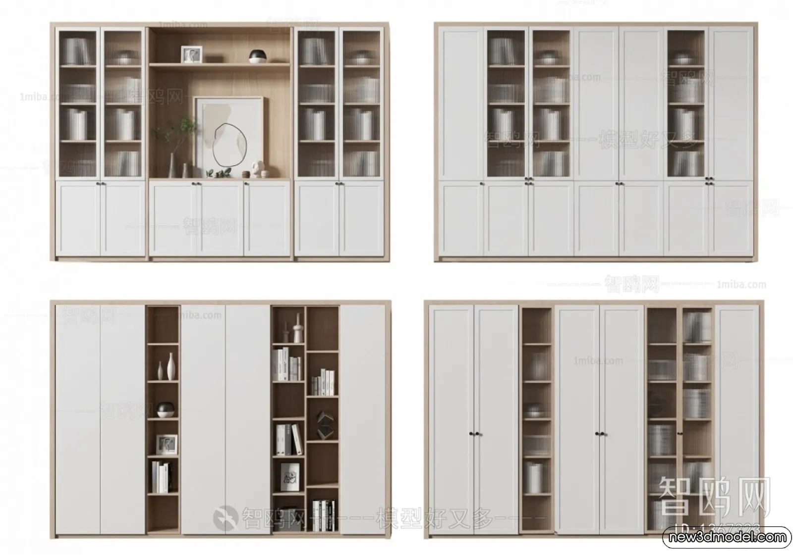 Book Case 3D Furniture Models – Interior 3D Model – 013 Book Case 3D Furniture Models – Interior 3D Model – 013