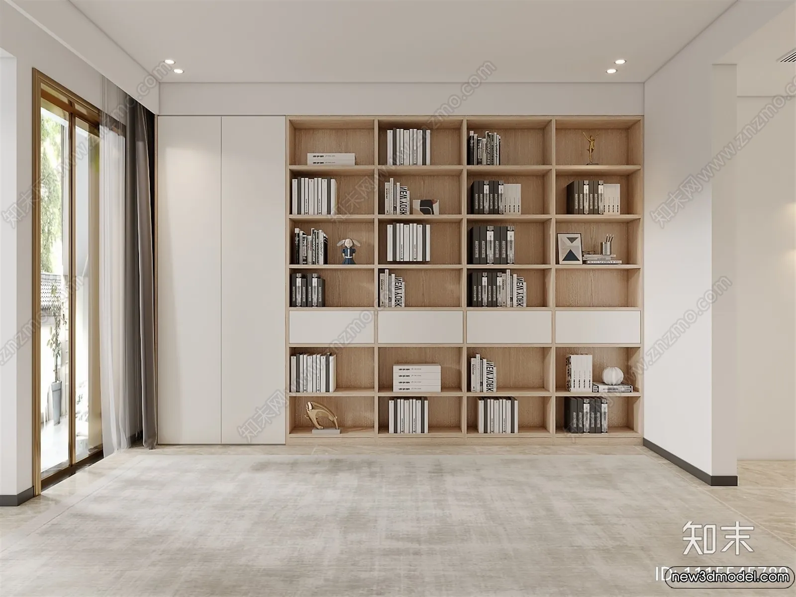 Book Case 3D Furniture Models – Interior 3D Model – 026 Book Case 3D Furniture Models – Interior 3D Model – 026