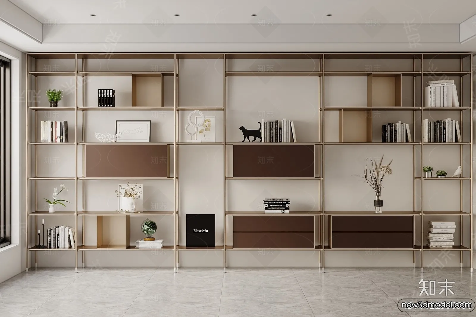 Book Case 3D Furniture Models – Interior 3D Model – 027 Book Case 3D Furniture Models – Interior 3D Model – 027