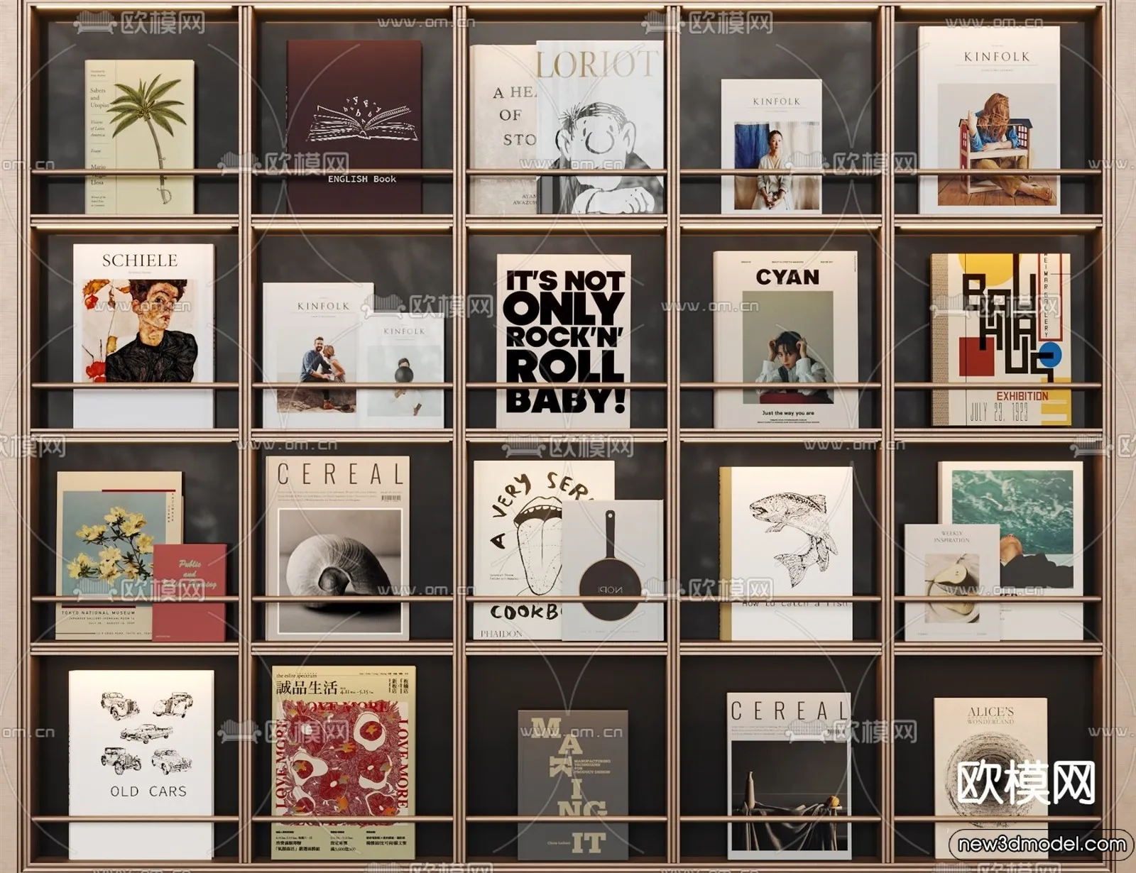 Book Case 3D Furniture Models – Interior 3D Model – 044 Book Case 3D Furniture Models – Interior 3D Model – 044