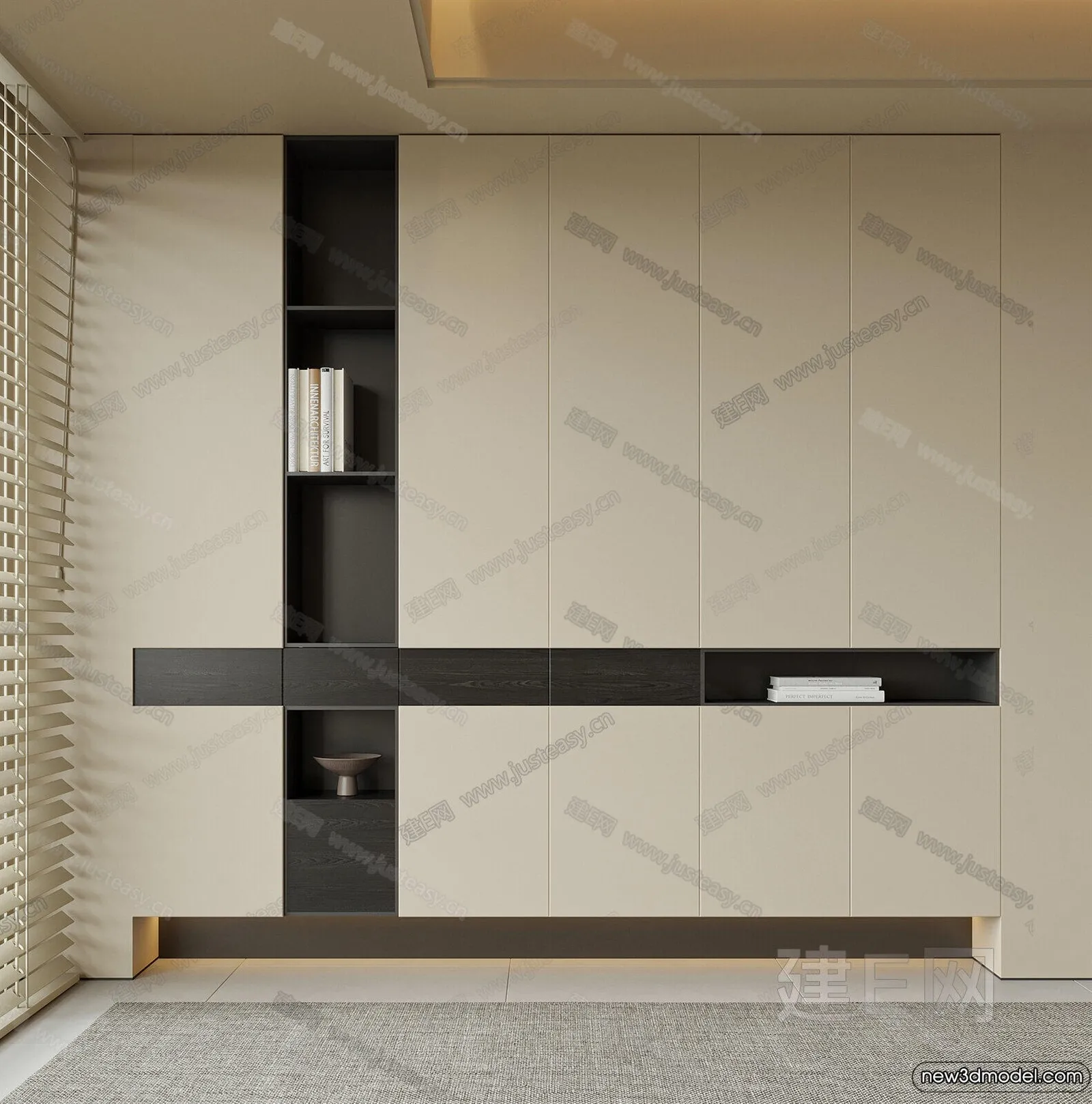 Book Case 3D Furniture Models – Interior 3D Model – 050 Book Case 3D Furniture Models – Interior 3D Model – 050