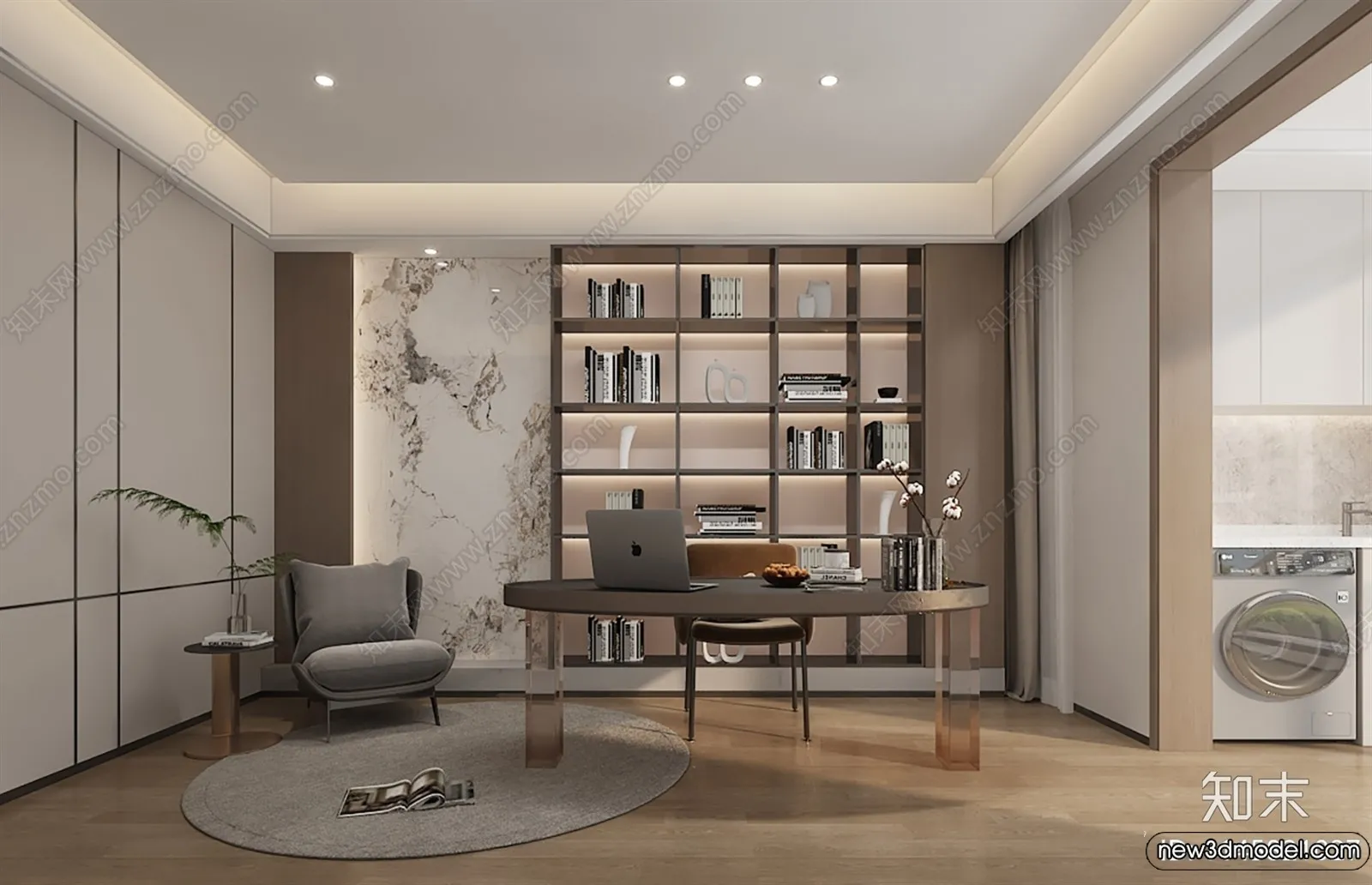 Book Case 3D Furniture Models – Interior 3D Model – 052 Book Case 3D Furniture Models – Interior 3D Model – 052