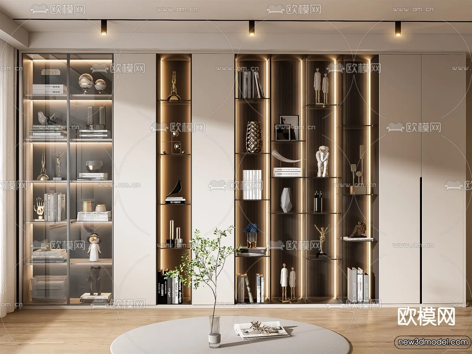 Book Case 3D Furniture Models – Interior 3D Model – 057 Book Case 3D Furniture Models – Interior 3D Model – 057