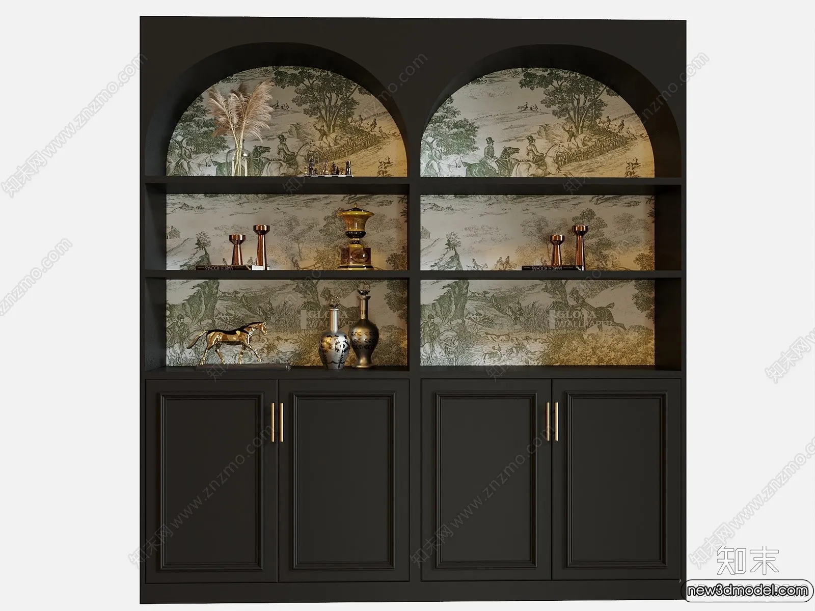 Book Case 3D Furniture Models – Interior 3D Model – 068 Book Case 3D Furniture Models – Interior 3D Model – 068