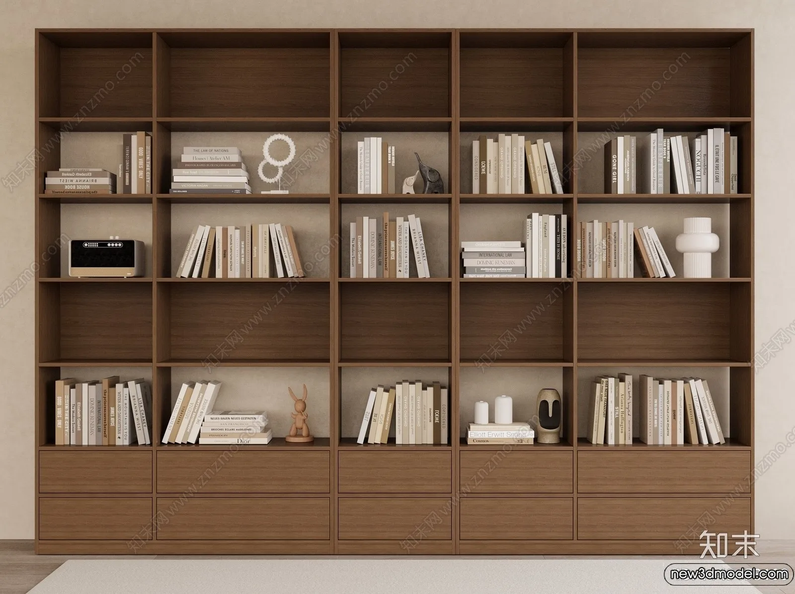 Book Case 3D Furniture Models – Interior 3D Model – 073 Book Case 3D Furniture Models – Interior 3D Model – 073