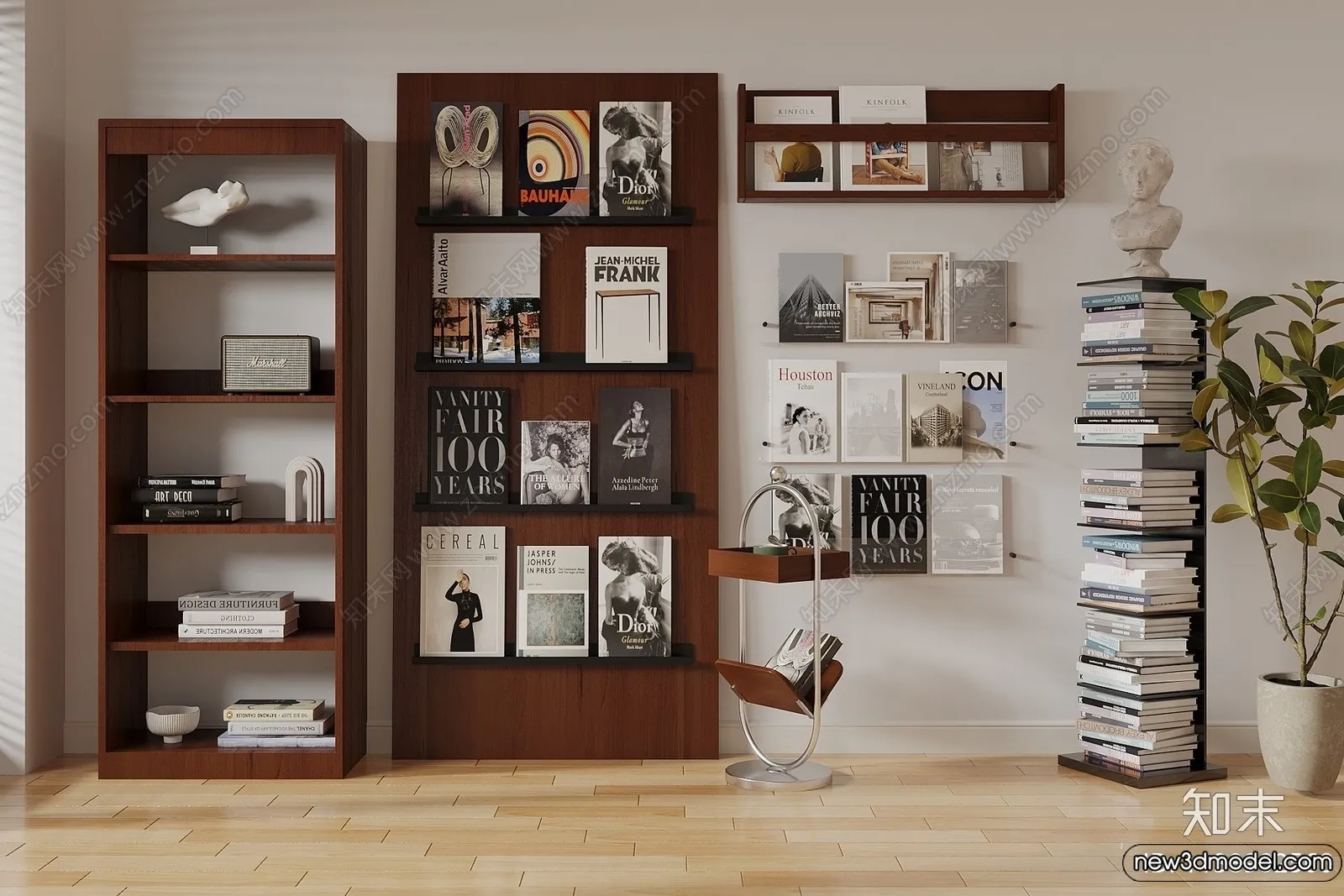 Book Case 3D Furniture Models – Interior 3D Model – 087 Book Case 3D Furniture Models – Interior 3D Model – 087