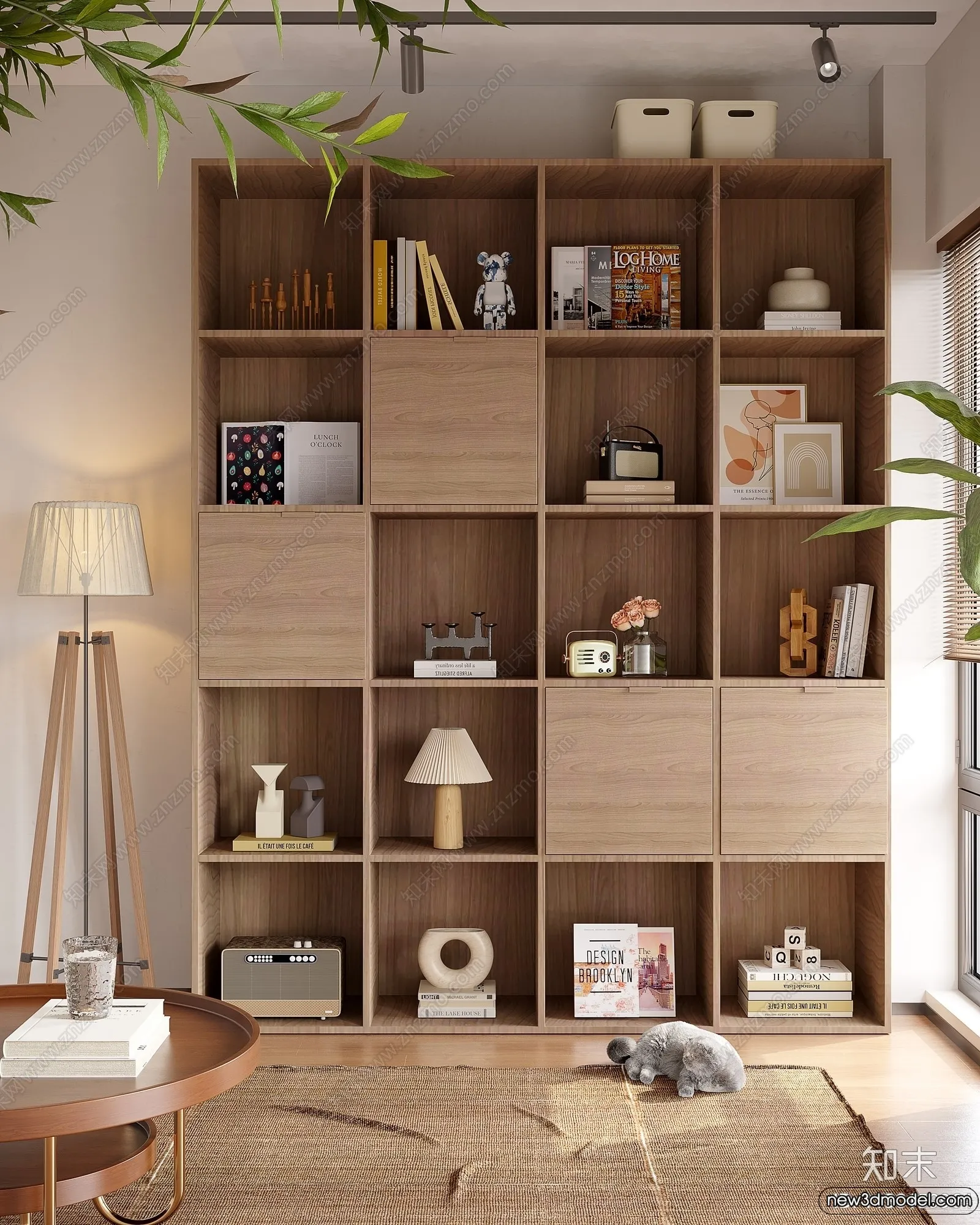 Book Case 3D Furniture Models – Interior 3D Model – 092 Book Case 3D Furniture Models – Interior 3D Model – 092