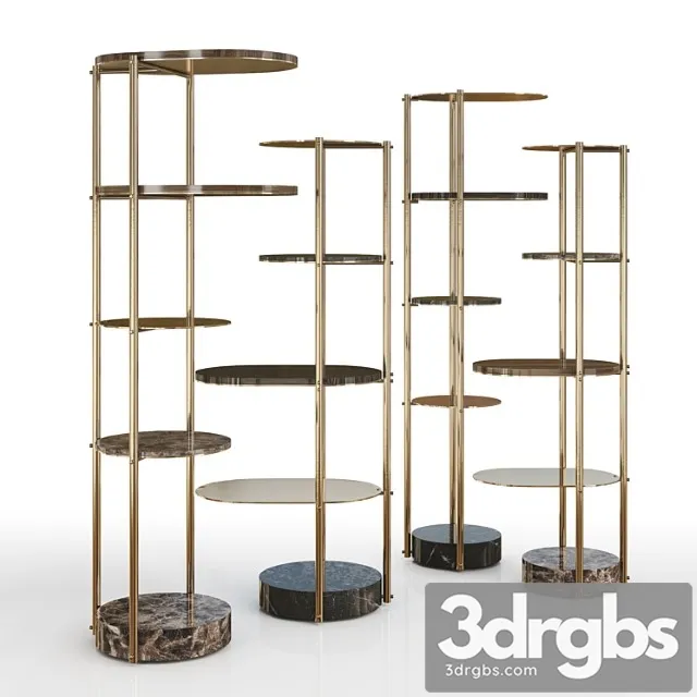 Book Case Doge Vittoria Frigerio 3D Model Download