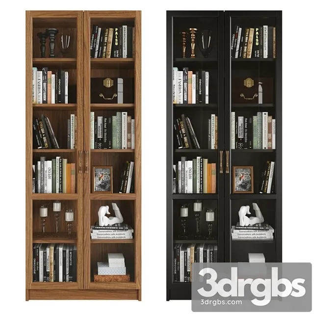Bookcase 10 3D Model Download