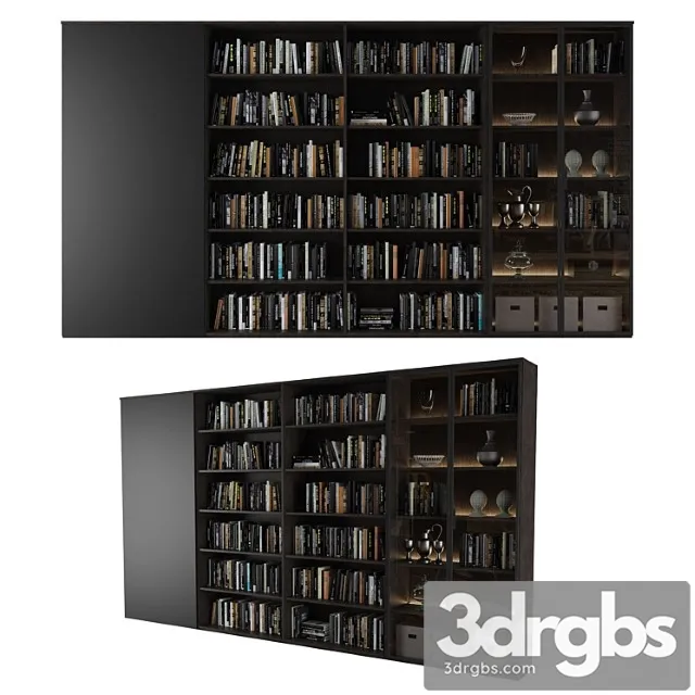 Bookcase 12 3D Model Download