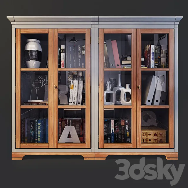 Bookcase _ sideboard. Country Club. Flai. 3D Model Bookcase _ sideboard. Country Club. Flai. 3D Model
