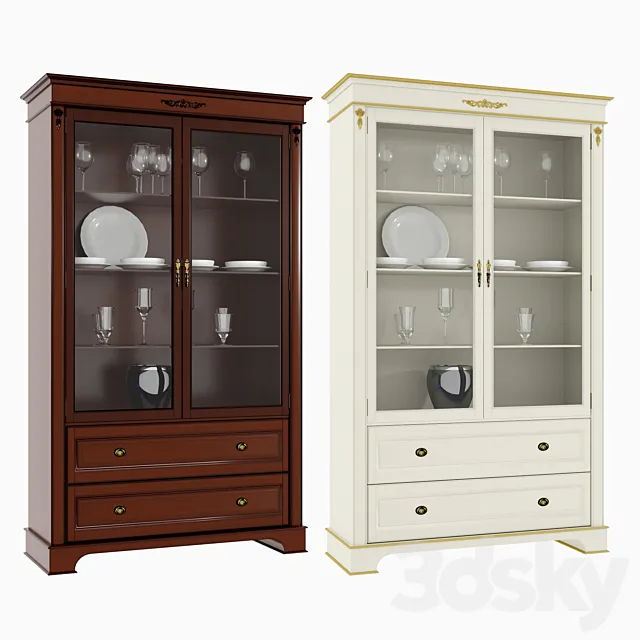 Bookcase M1307 Atrium 3D Model