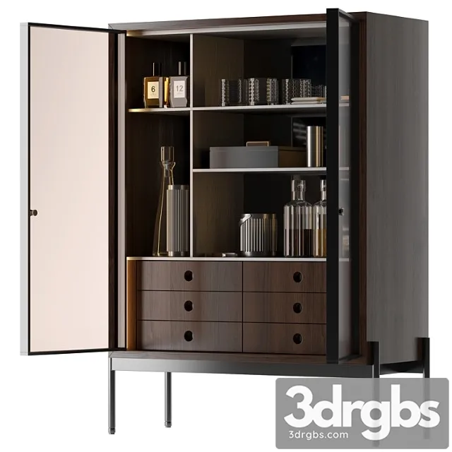 Bookcase minotti superquadra 2021 collection ? 4 Bookcase minotti superquadra 2021 collection ? 4