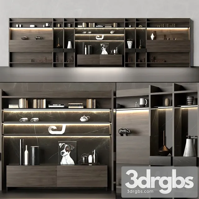 Bookcase misuraemme over 3D Model Download