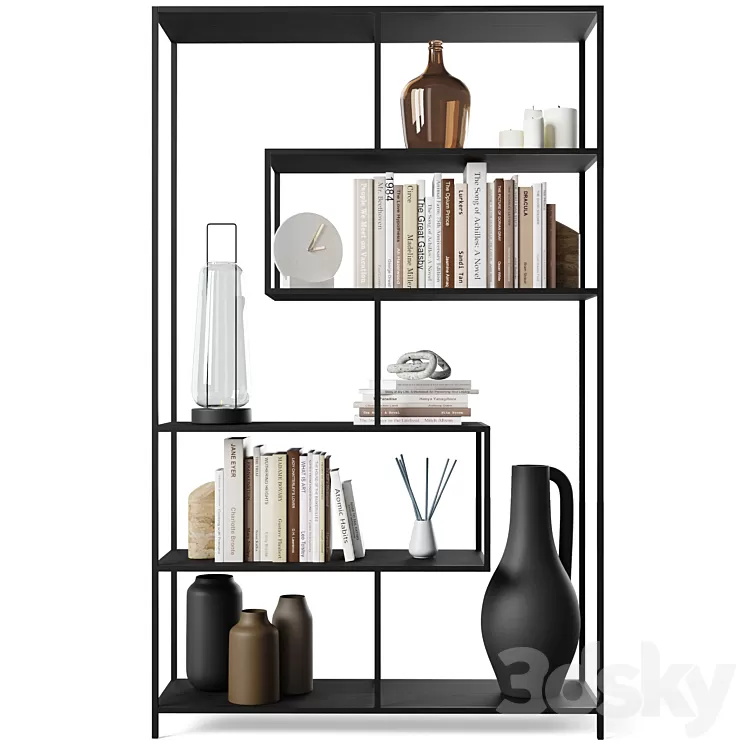 Bookcase Seaford 2 by Actona 3D Model Free Download Bookcase Seaford 2 by Actona 3D Model Free Download