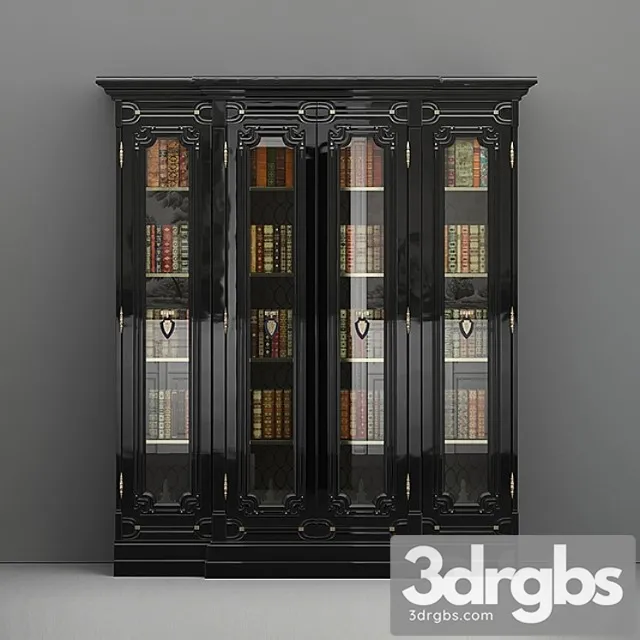 Bookcase Visionnaire Windsor 3D Model Download