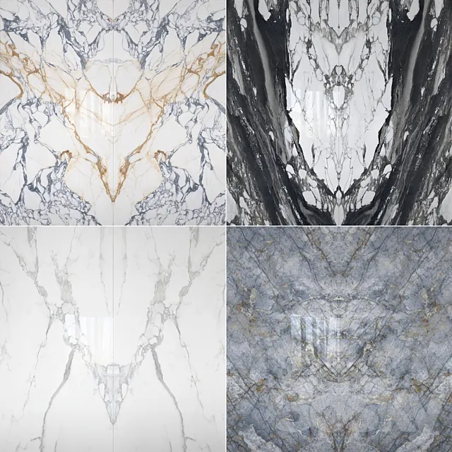 Bookmatch Set5 3D Model Bookmatch Set5 3D Model