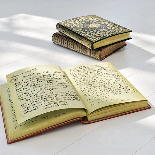 books 3DModel