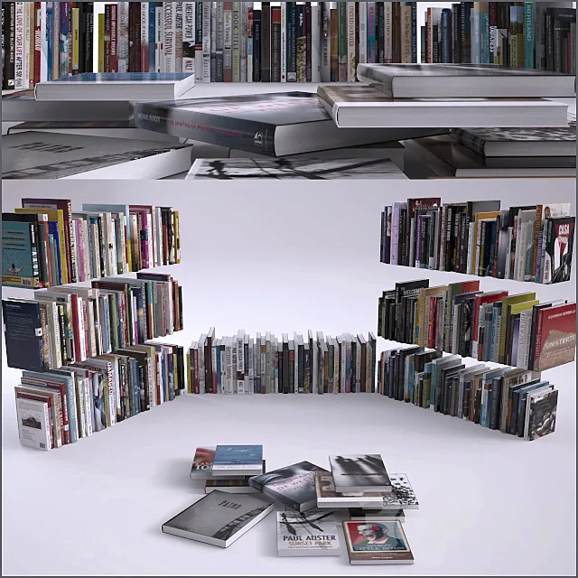 books 3DModel