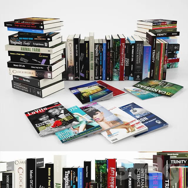 BOOKS 3DModel