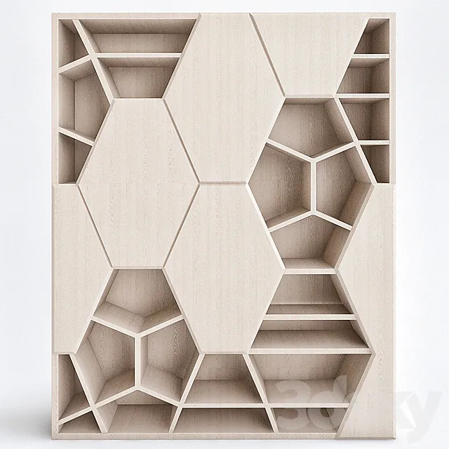 BOOKSHELVES AS ARTWORK 3D Model BOOKSHELVES AS ARTWORK 3D Model