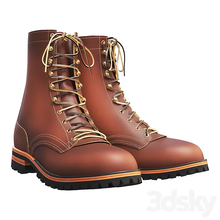 Boots Nicks 3D Model Free Download