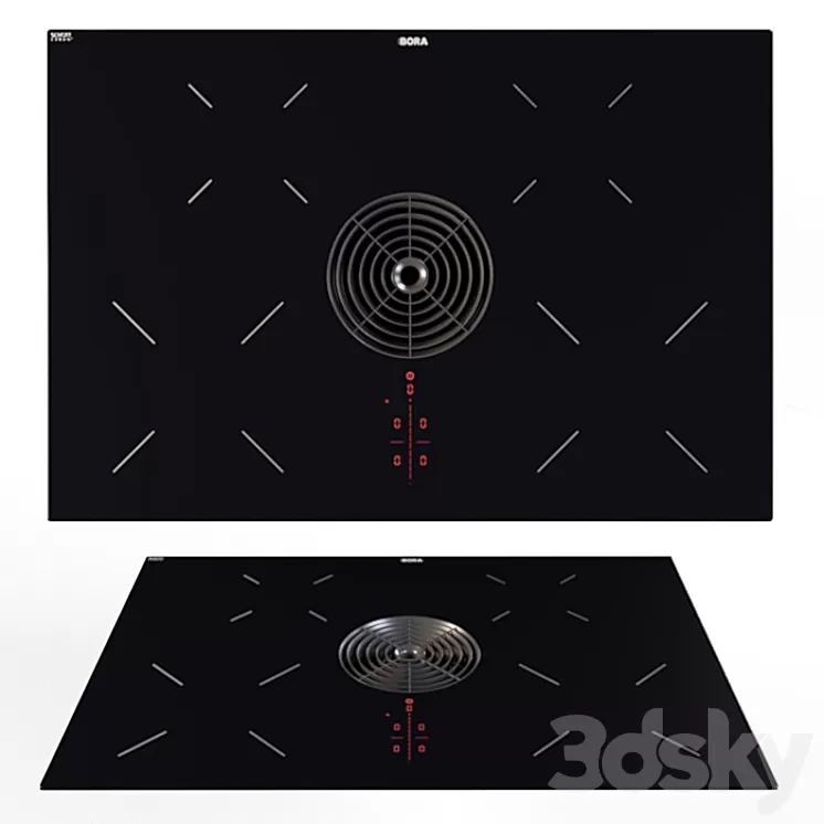 BORA PURA Hob 3D Model BORA PURA Hob 3D Model