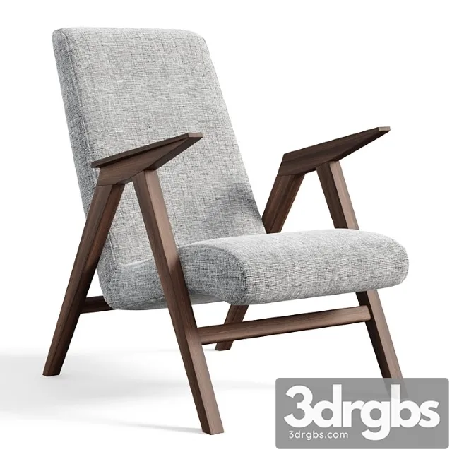 Bora Wide Armchair 3D Model Download Bora Wide Armchair 3D Model Download