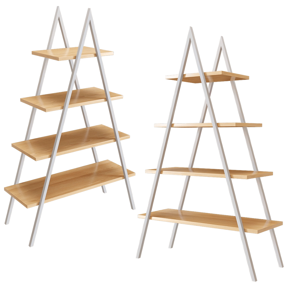 Borcas – Bookshelf Bakke 3D Model Borcas – Bookshelf Bakke 3D Model