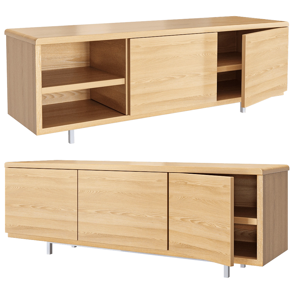 Borcas – TV cabinet Tromso 3D Model Borcas – TV cabinet Tromso 3D Model