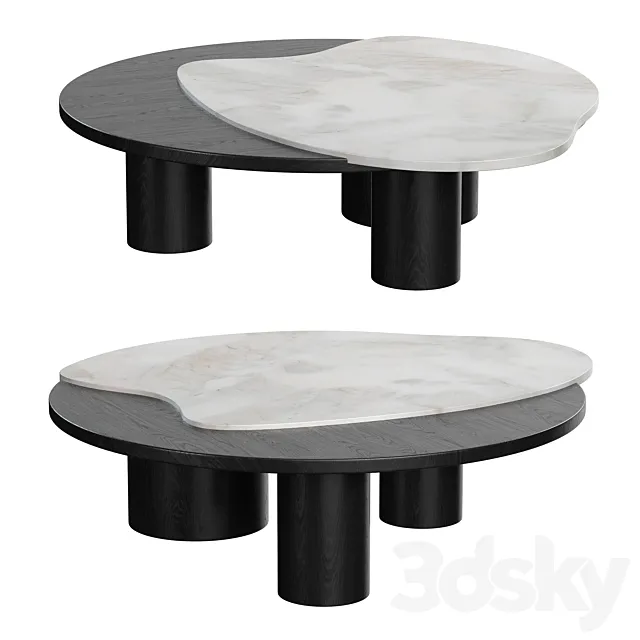 Bordeira Coffee Table 3D Model Bordeira Coffee Table 3D Model