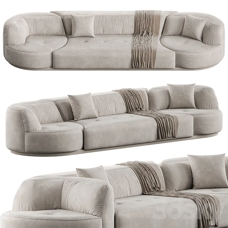 BORDONE SOFA 3D Model Free Download
