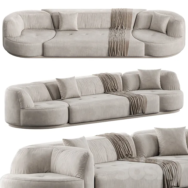 BORDONE SOFA 3D Model BORDONE SOFA 3D Model