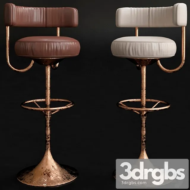 Borje johansson bar stools by johansson 2 3D Model Download