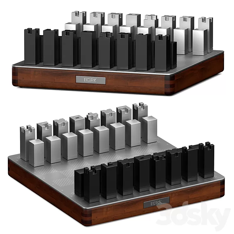 BORK Chess 3D Model BORK Chess 3D Model