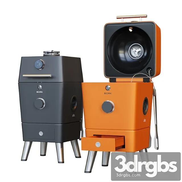 Bork g610 grill 3D Model Download Bork g610 grill 3D Model Download
