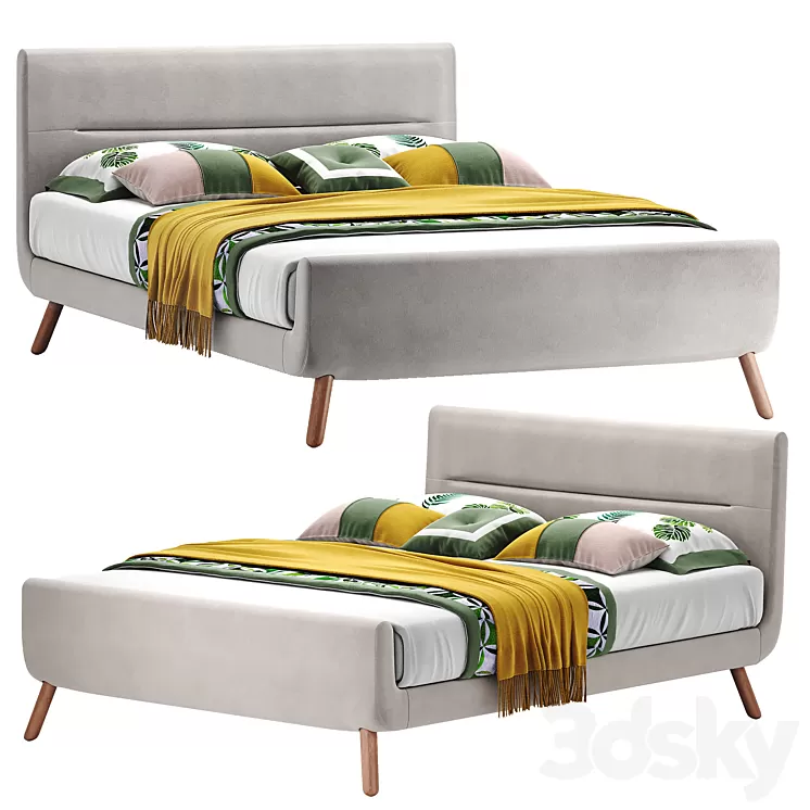 Borneo bed 3D Model
