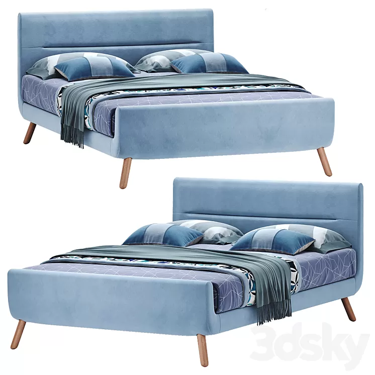 Borneo Blue bed 3D Model