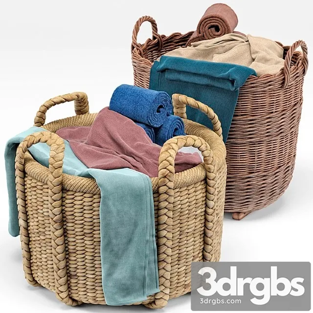 Borocay wicker floor basket, blossom hand woven basket Borocay wicker floor basket, blossom hand woven basket