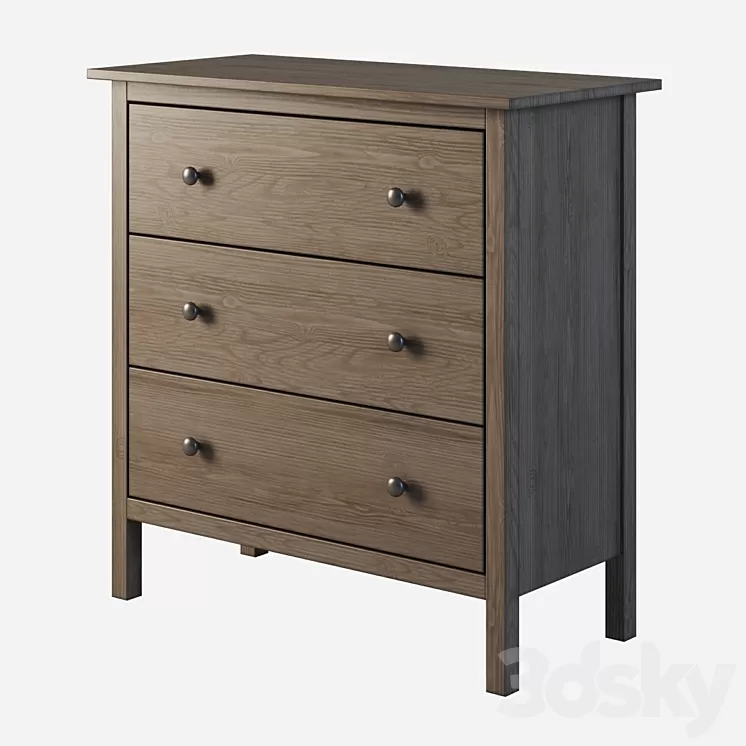 BORSELV Chest 3D Model