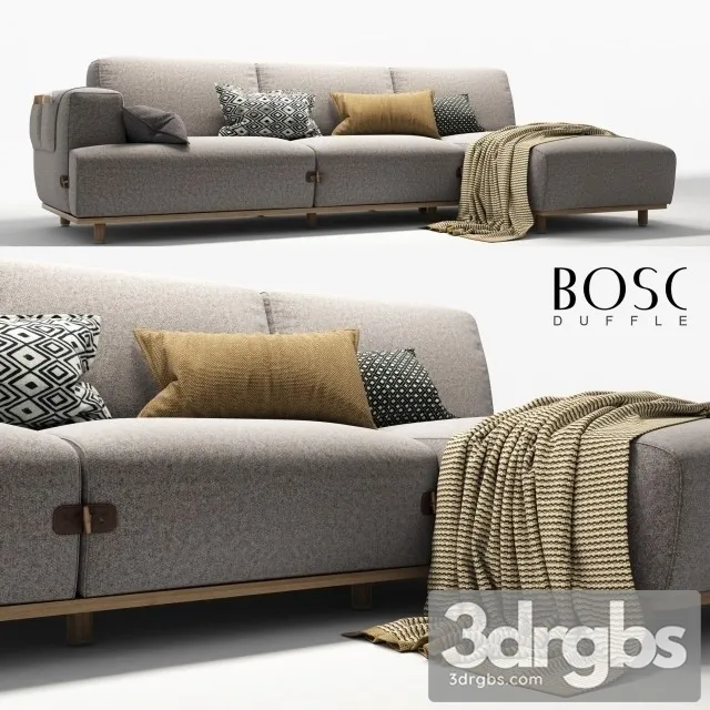 Bosc Duffle Sofa 3D Model Download