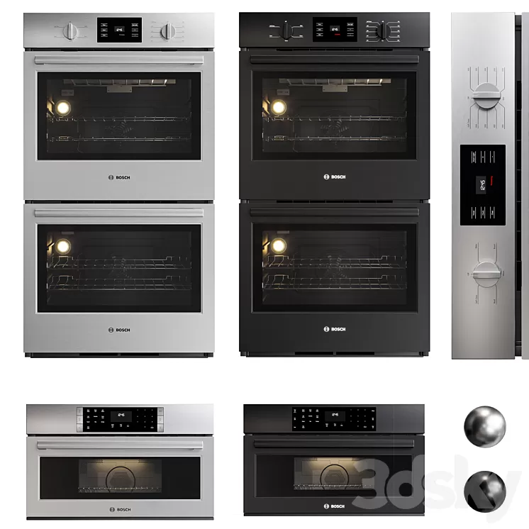 Bosch 500 series collection 3D Model