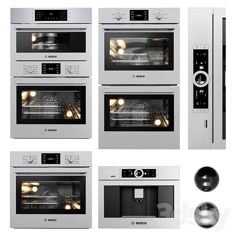 Bosch 500 series collection 3D Model Free Download