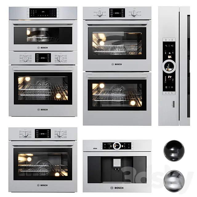 Bosch 500 series collection 3DModel Bosch 500 series collection 3DModel