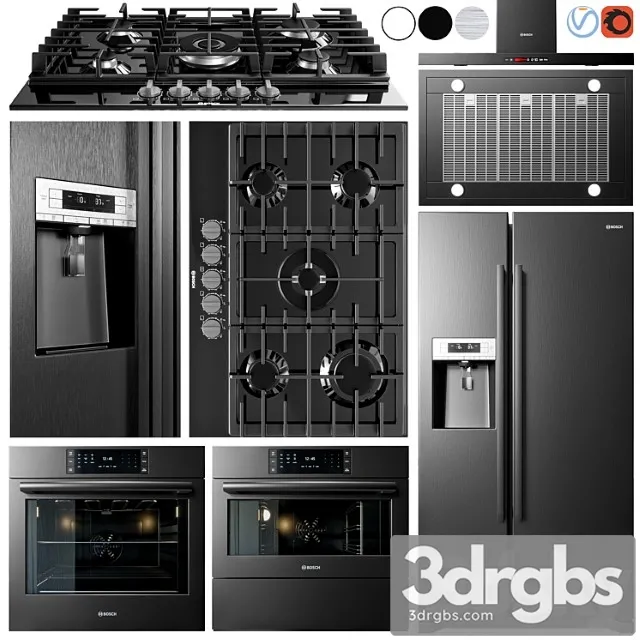 Bosch Appliance Collection 3D Model Download