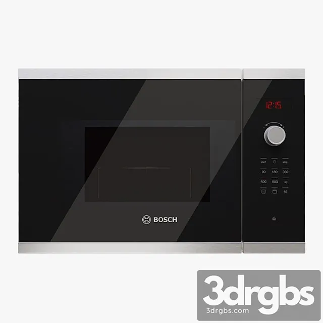 Bosch bfl524ms0 microwave oven 2 3D Model Download