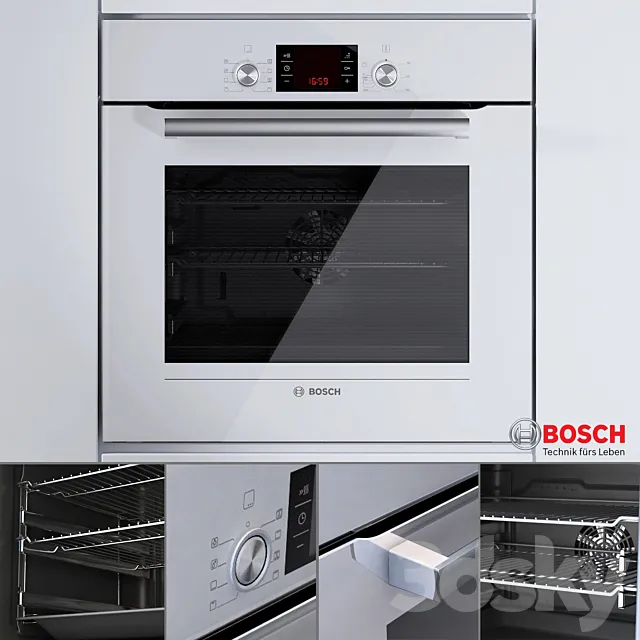 BOSCH HBG 43 T 420 3DModel